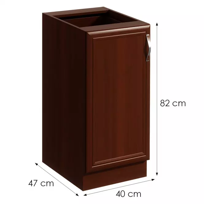 Kuchynská skrinka Sycylia D40 L orech milano,2