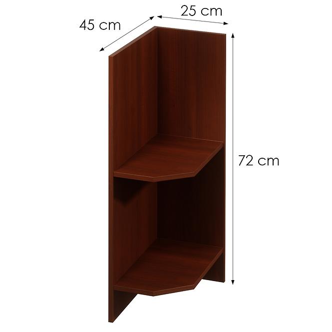 Kuchynská skrinka Sycylia D25PZ P orech milano,2