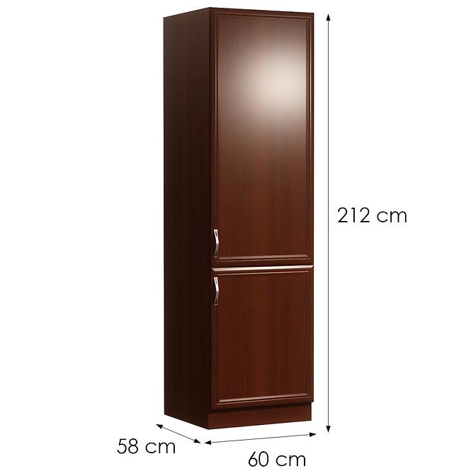 Kuchynská skrinka Sycylia D60ZL P orech milano,2