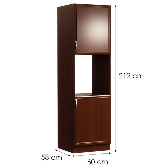 Kuchynská skrinka Sycylia D60P P orech milano