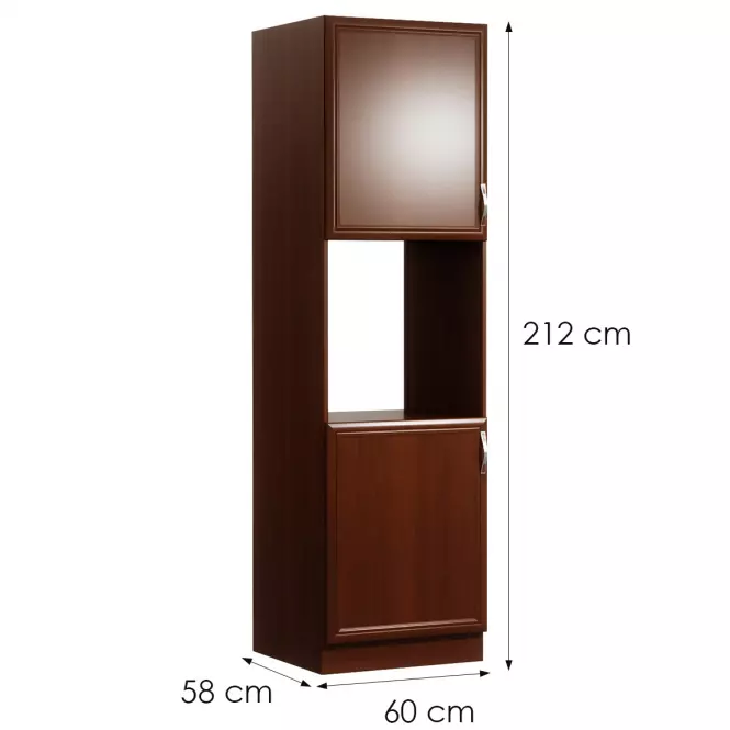 Kuchynská skrinka Sycylia D60P L orech milano,2