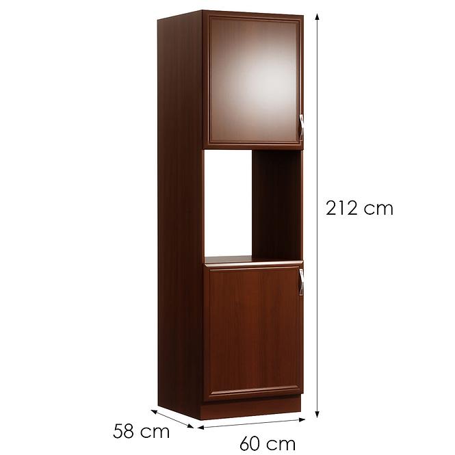 Kuchynská skrinka Sycylia D60P L orech milano,2