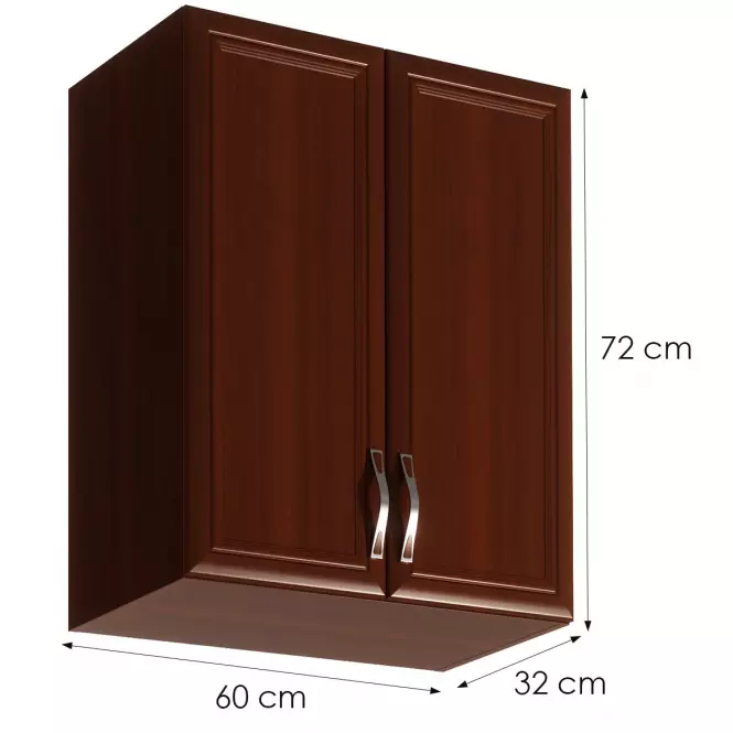 Kuchynská skrinka Sycylia G60  orech milano,2