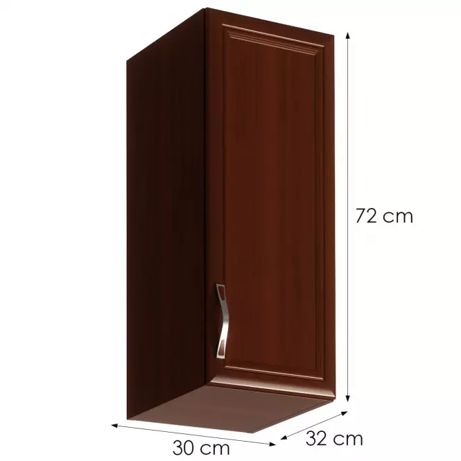 Kuchynská skrinka Sycylia G30 P orech milano