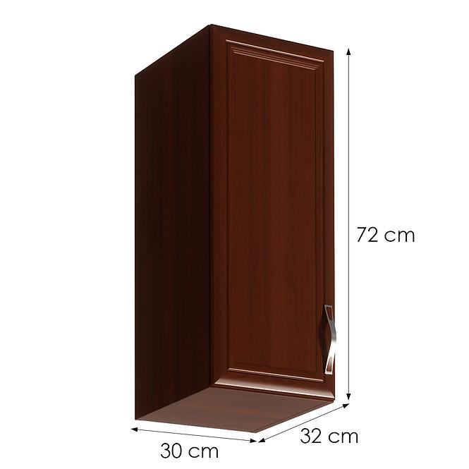 Kuchynská skrinka Sycylia G30 L orech milano