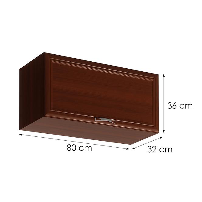 Kuchynská skrinka Sycylia G80K orech milano,2