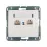 Dvojzásuvka dátová Sigma GPK-2D/M.BI  GN. KOMP. RJ45