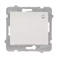 Vypínač zvonček s podsvietením Sigma ŁP-6DS/M.BI