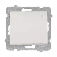 Vypínač krížový s podsvietením ŁP-4DS/M.BI Sigma