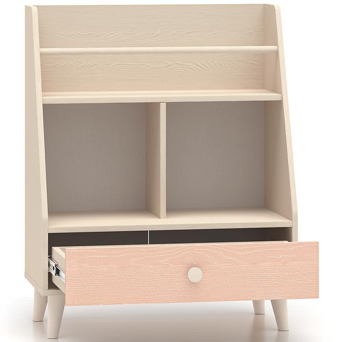 Regál Mevel 09 Púštny piesok/Millenial Pink,4