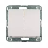 Vypínač s podsvietenímŁP-2DS/M.BI Sigma