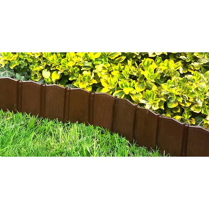 Záhradná palisáda PA80 (sada 5 ks) Stella Green hnedá