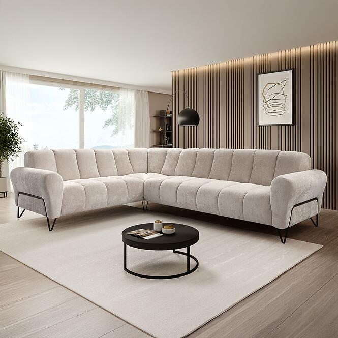 Rohová sedacia súprava Volare L pravý Vega 02