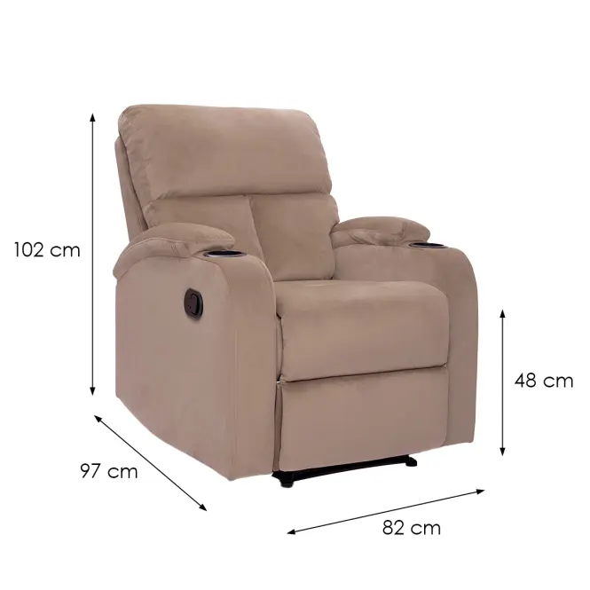 Kreslo Korinth 6239 Bluvel 28,7