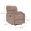 Kreslo Korinth 6239 Bluvel 28,7