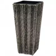 Kvetináč BIANIA šedý 28X28X60