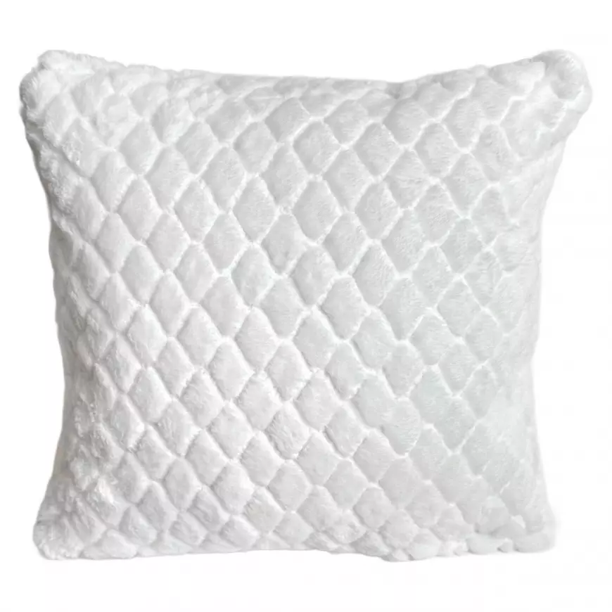 Dekoračná obliečka na vankúš KX239-101s 40x40 cm biela