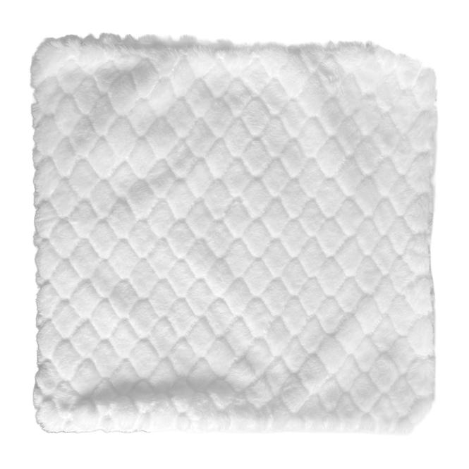 Dekoračná obliečka na vankúš KX239-101s 40x40 cm biela