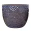 Kvetináč IP19-023 29x29x23 tmavohnedý