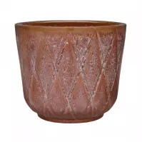 Kvetináč  OP19-010 29x29x25 hnedý