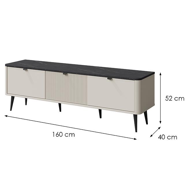 TV stolík 160 Marly 13 Kashmir/Sivý kameň