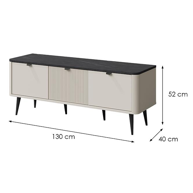 TV stolík 130 Marly 14 Kashmir/Sivý kameň,2