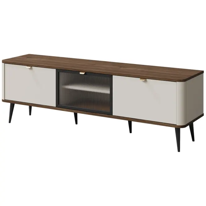 TV stolík 160 Marly 12 orech/Kashmir
