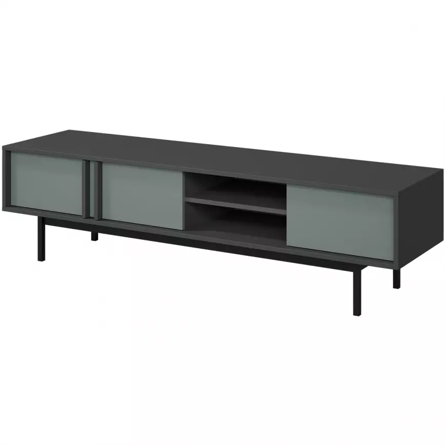 TV stolík 160 Alsy 9 Aloe/Antracit