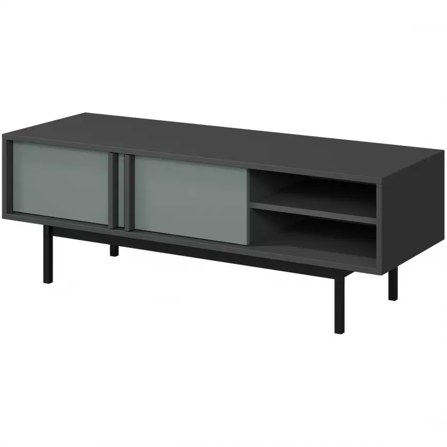 TV stolík 120 Alsy 10 Aloe/Antracit