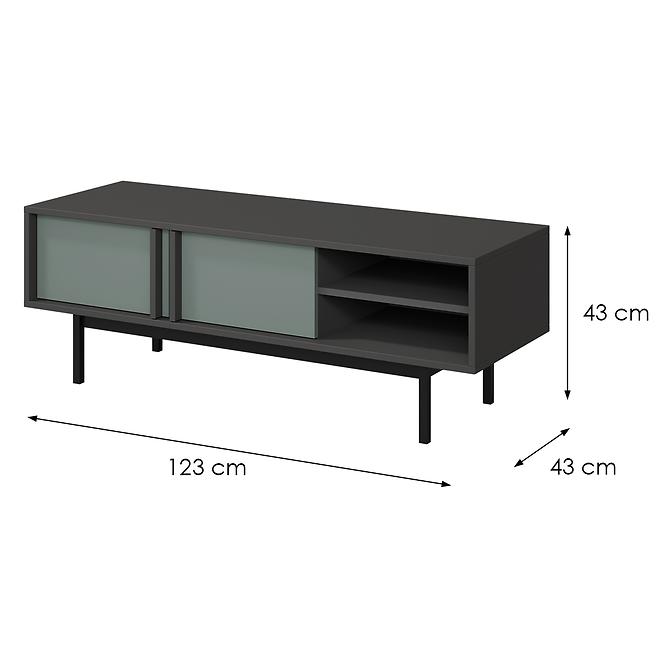 TV stolík 120 Alsy 10 Aloe/Antracyt,4