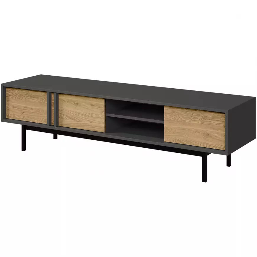 TV stolík 160 Alsy 9 Olejovaný dub/Antracit