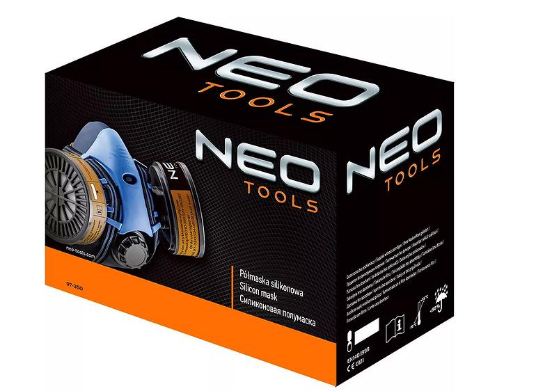 Silikónová polomaska ​​NEO s priestorom pre dva absorbéry,3