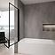 Vaňová zástena Lagos pohyblivý 70x140 black,3