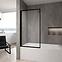 Vaňová zástena Lagos pohyblivý 70x140 black,4