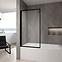 Vaňová zástena Lagos fix pevný 80x140 black,3