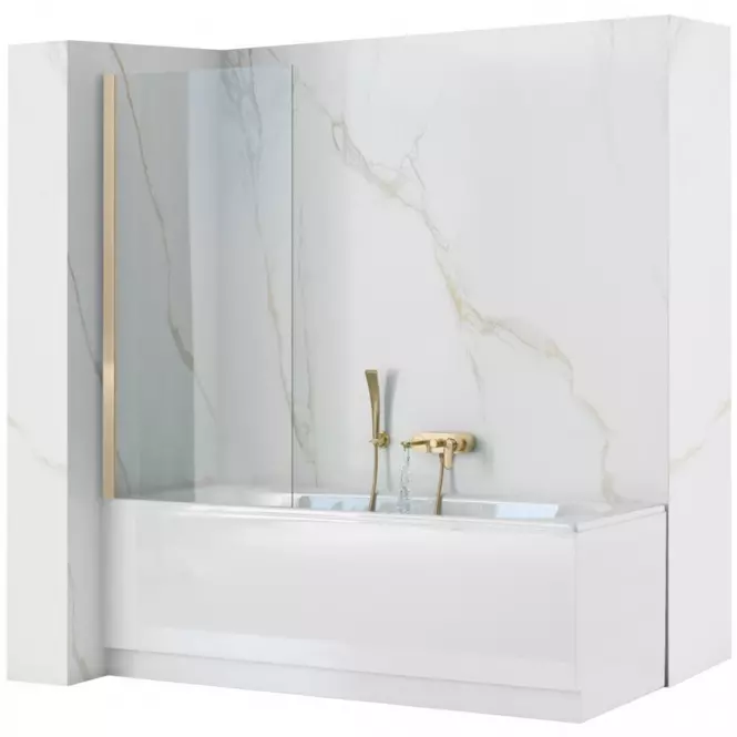 Vaňová zástena Elegant 70x140 gold