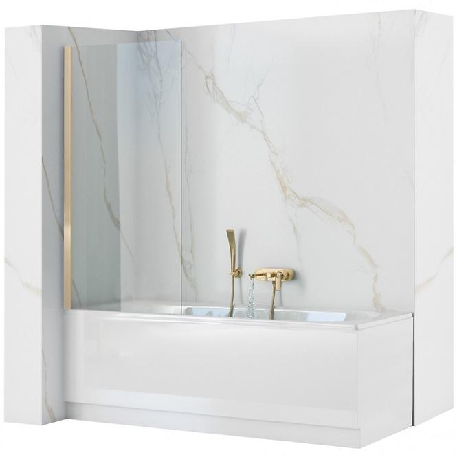 Vaňová zástena Elegant 70x140 gold