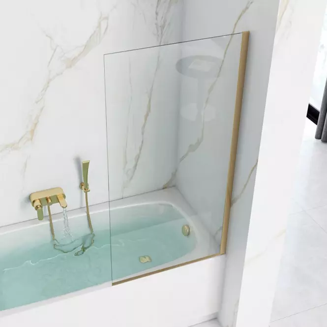 Vaňová zástena Elegant 70x140 gold
