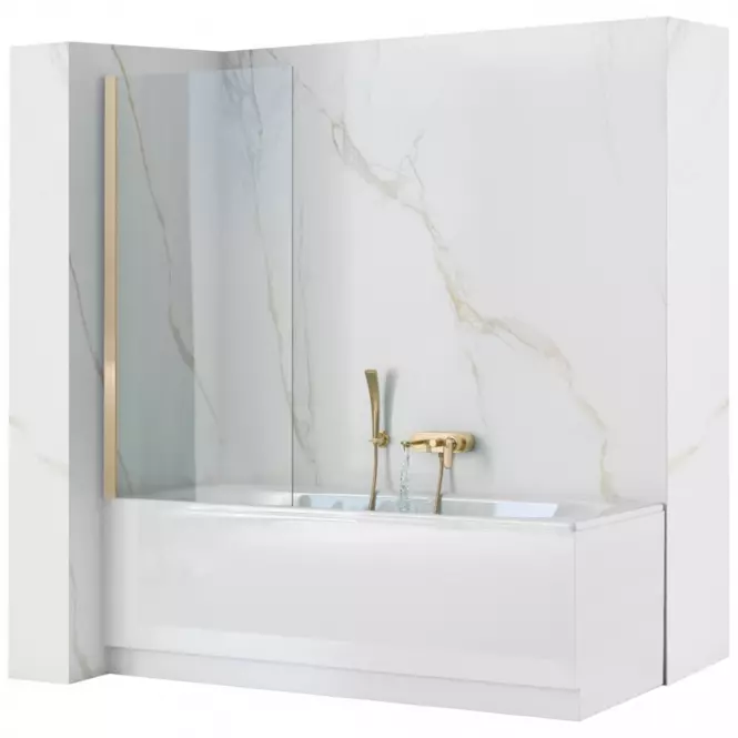 Vaňová zástena Elegant 80x140 gold