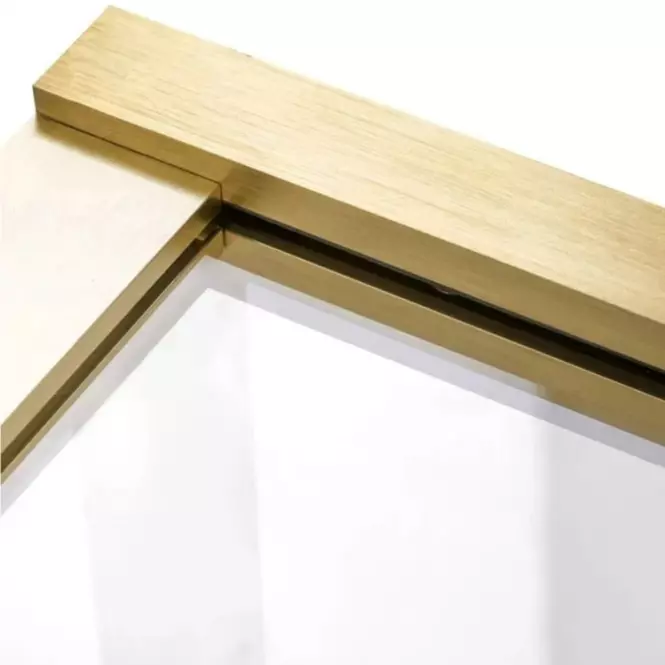 Vaňová zástena Elegant 70x140 gold brush