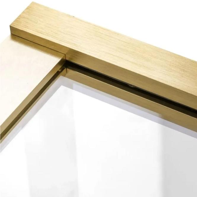 Vaňová zástena Elegant 70x140 gold brush,6