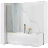 Vaňová zástena Elegant 80x140 gold brush