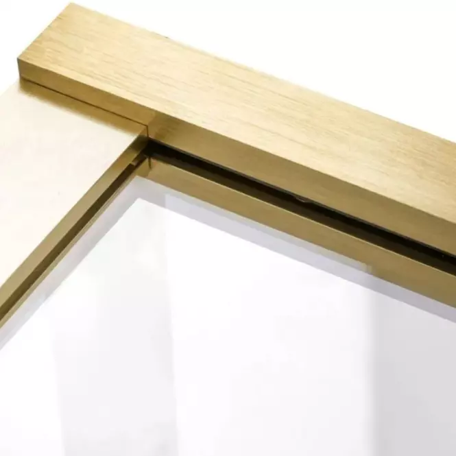 Vaňová zástena Elegant 80x140 gold brush