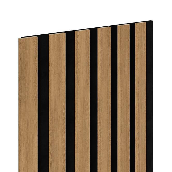 Akustické panely lamelové na plsti Dub Svetly 30x265 cm