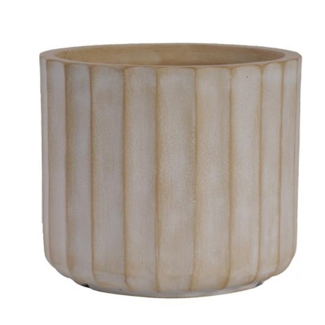 Kvetináč LT14602-4S 24x24x21 P252A béžová