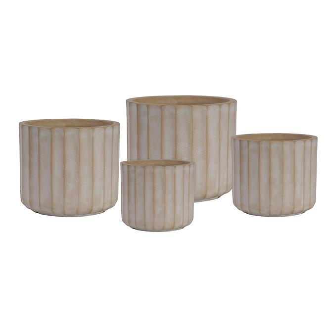 Kvetináč LT14602-4S 42x42x37,5 P252A béžová