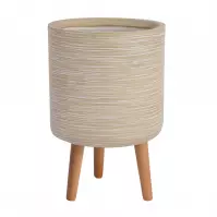 Kvetináč LT14862T-3S 24x24x35 P252A béžová
