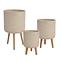 Kvetináč LT14862T-3S 24x24x35 P252A béžová,2