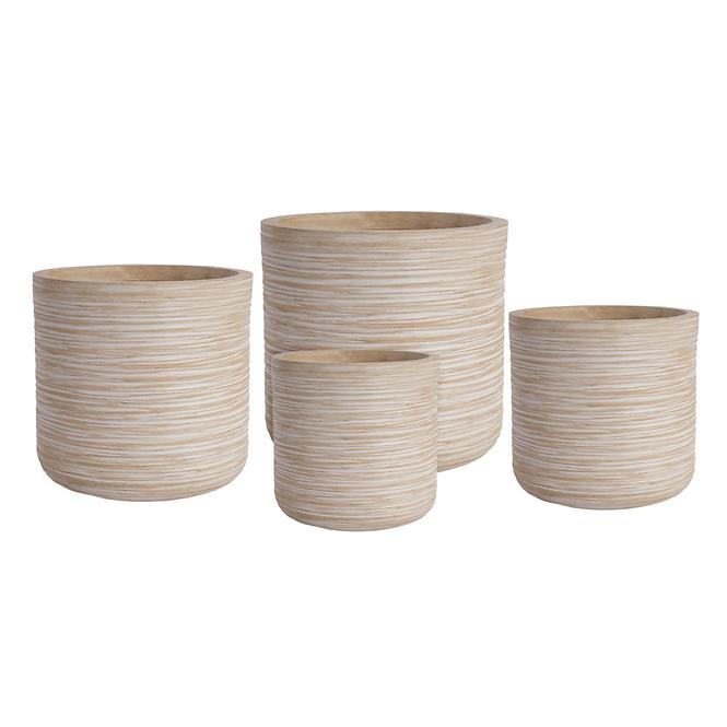 Kvetináč LT14862-4S 30x30x30 P252A béžová