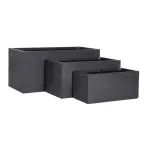 Kvetináč LT24683-3S 50x23x23 P190 čierna